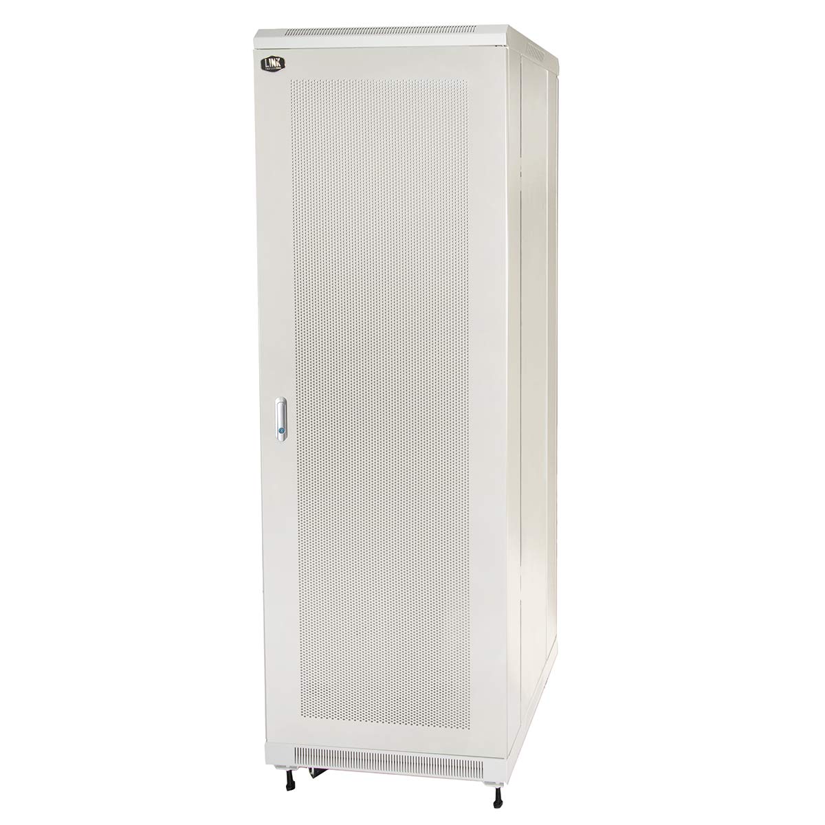 Szafka Rack 19" 42U (A) 2055, (L) 600, (P) 800 Kolor Szary Drzwi