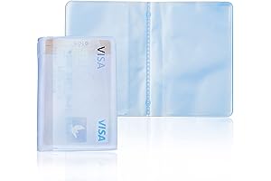 10-Page Credit Card Holder, Your Doubled Card Capacity
