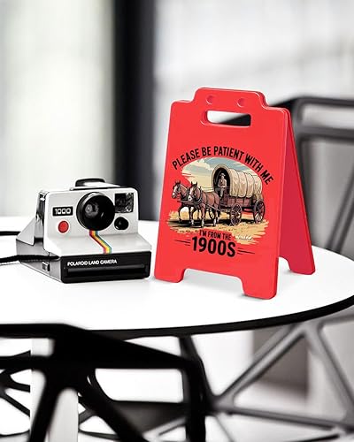 Miniatura 3 de Divertido letrero de decoración de escritorio de oficina, retro, con texto en inglés "I'm from the 1900", decoración de cubículo para oficina en