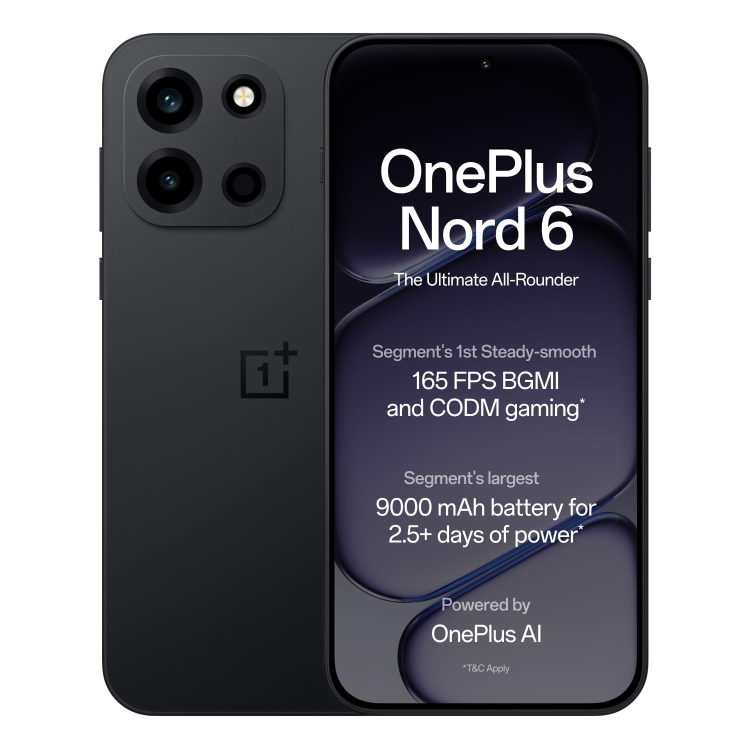OnePlus Nord 6 12GB/256GB Snapdragon 8 Gen 4 – 165FPS Gaming