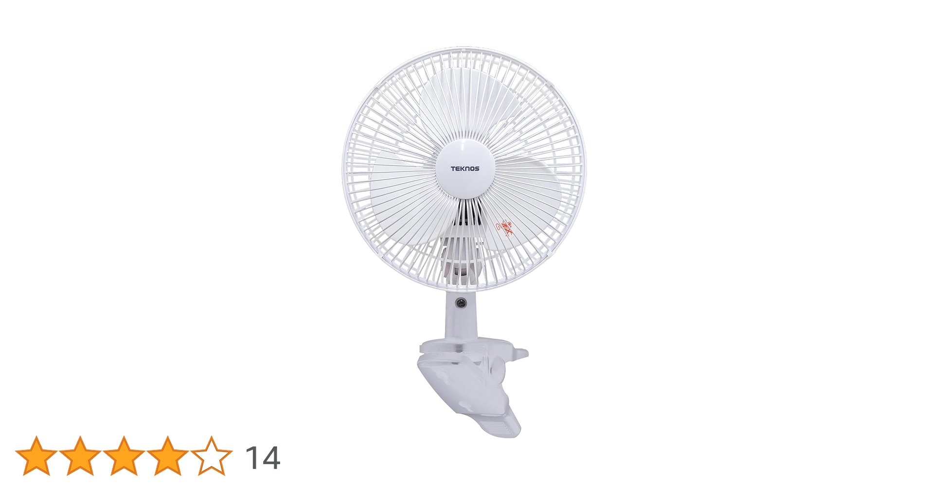 Amazon | ottostyle.jp クリップ扇風機 【ホワイト】23cm