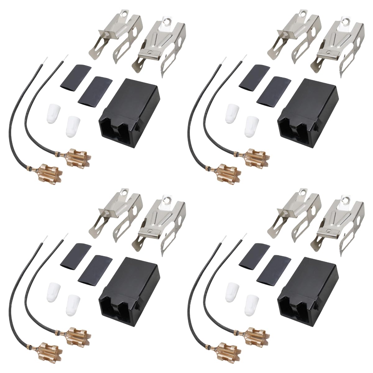 For Whirlpool For Kenmore 330031 Electric For Stove For For For Range Burner Receptacle Kit 4-PACK