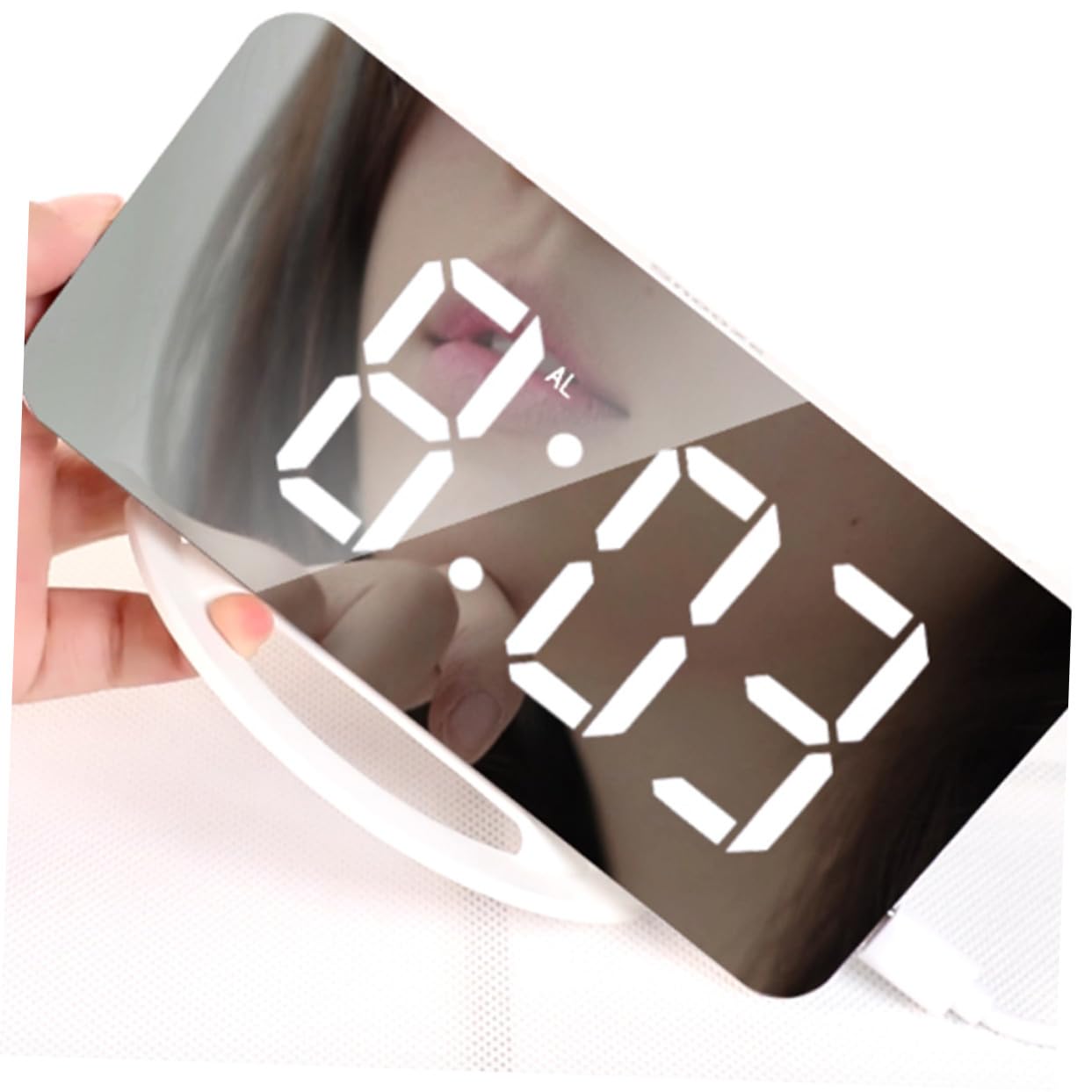 Digitaler Vibrationswecker mit LED Bildschirm und 1 Satz