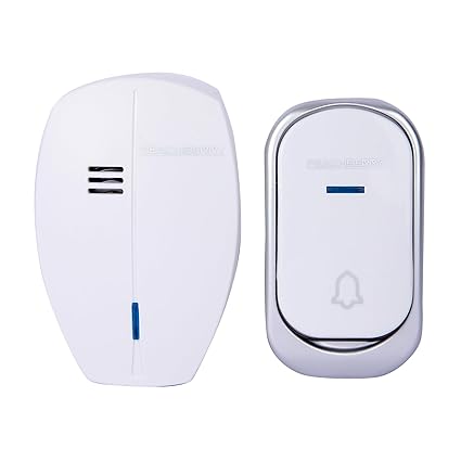 PEACHBERRY Long Range Wireless Remote Door Bell- 50 M Operating Range Calling Bell Wireless Door Chime for Use Remote Bell/Office Bell/Household Bell/Hotel Bell/Home Bell