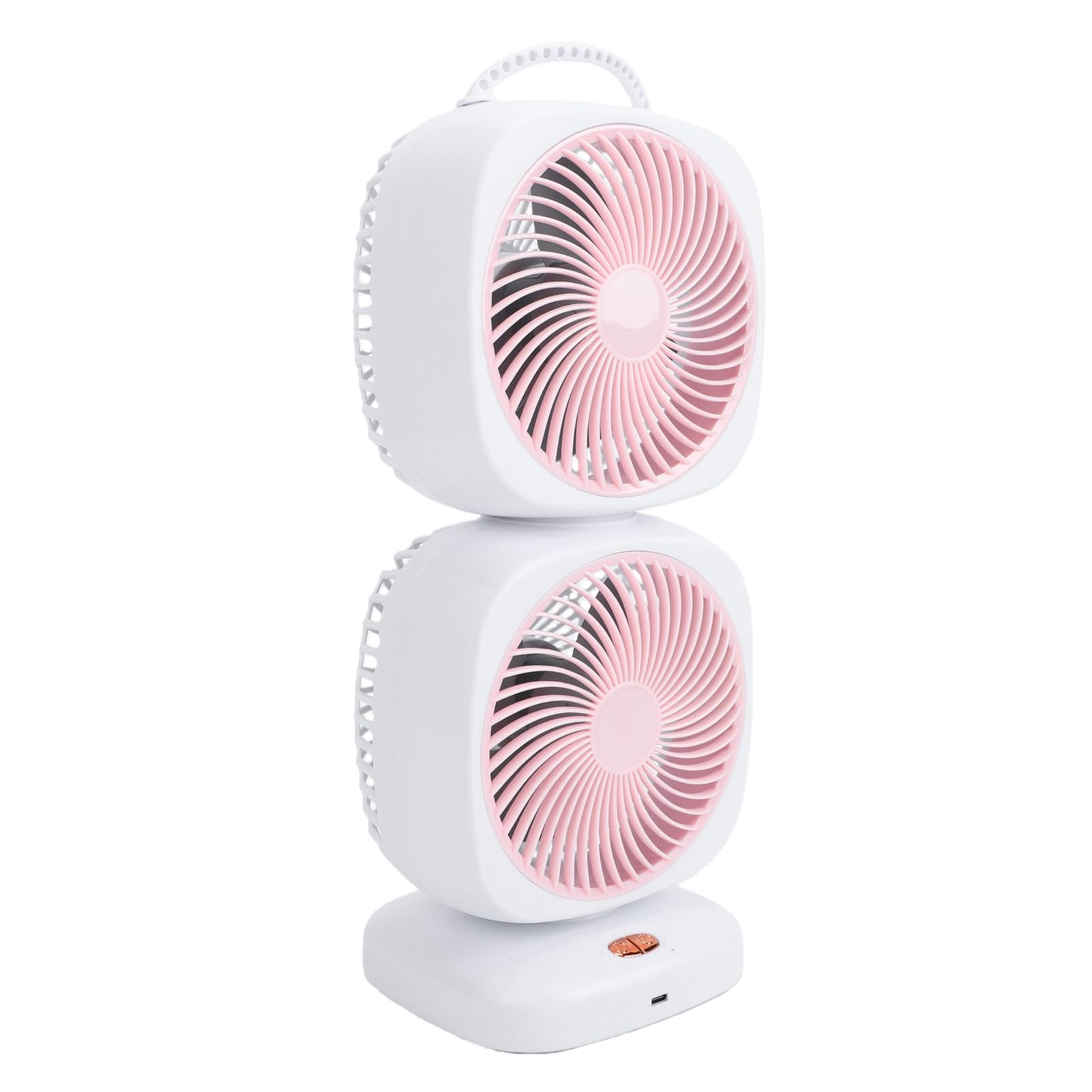 Ventilador de Escritorio de Doble Capa, Circulador de Aire con 5