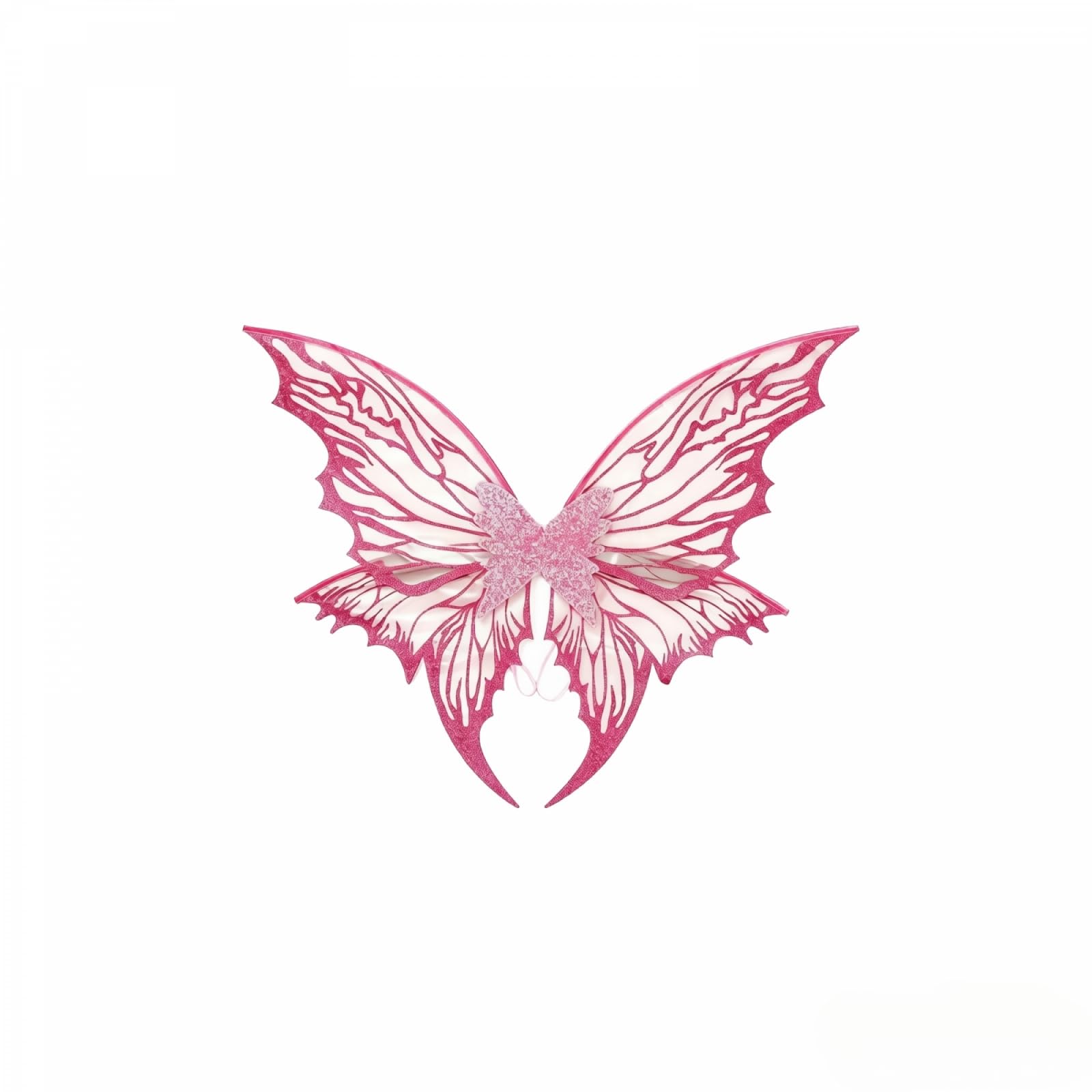 Elf Fairy Wing for Adults Women Butterfly Wing Costume (Dark Pink, M) โ image 1