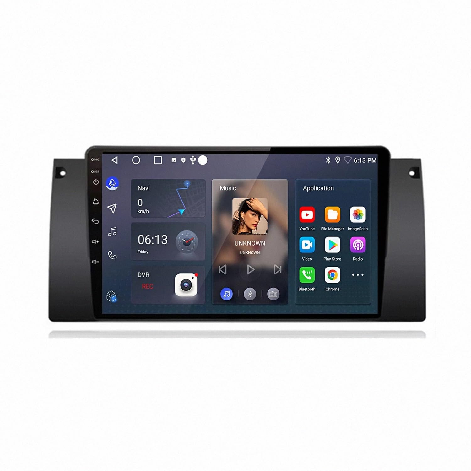 Radio Coche 2 DIN para Evitar Multas en BMW E39 con Manos Libres Bluetooth y Cámara 8