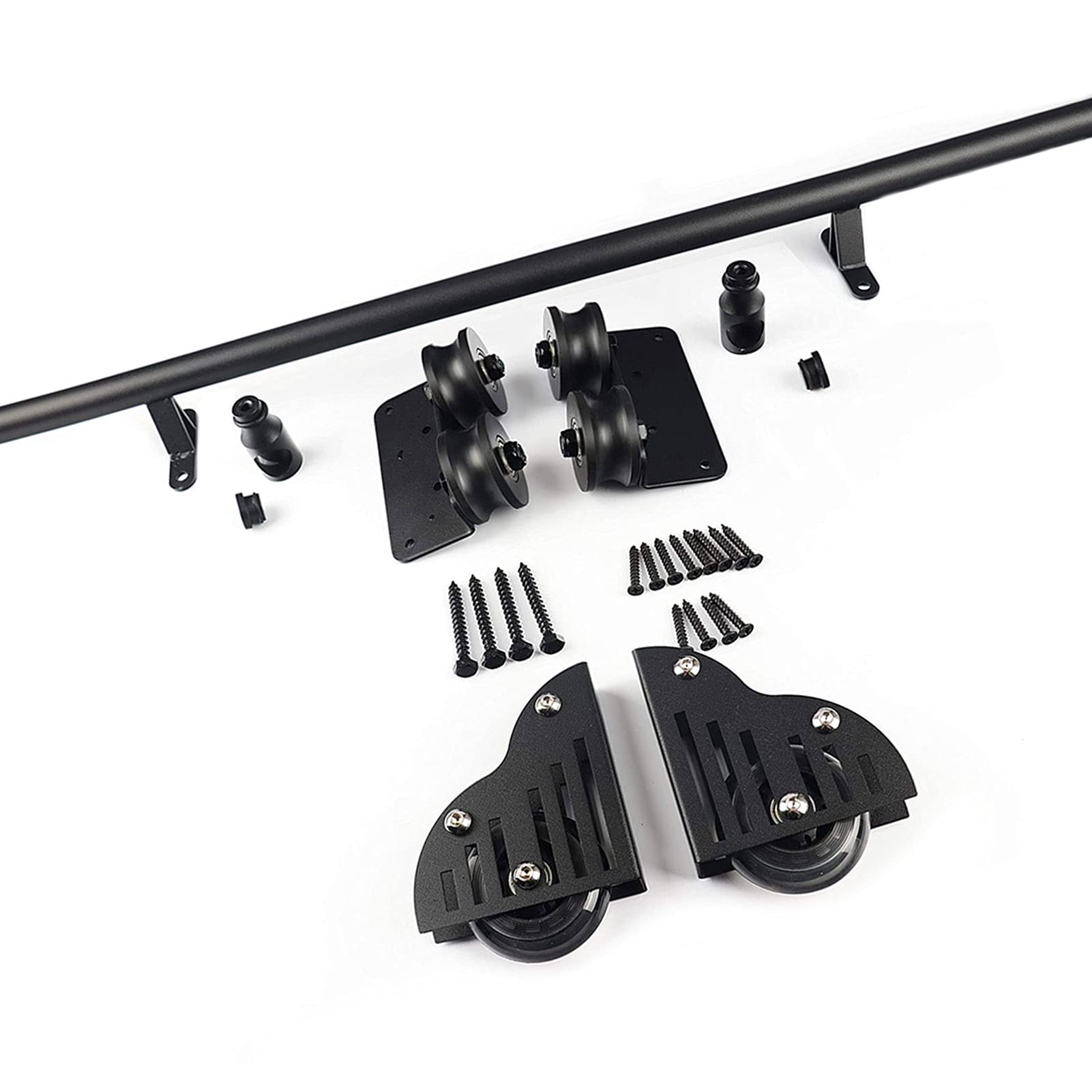 Buy DTDMY Sliding Ladder Moving Track Kit 3.3ft20ft Rolling Ladder