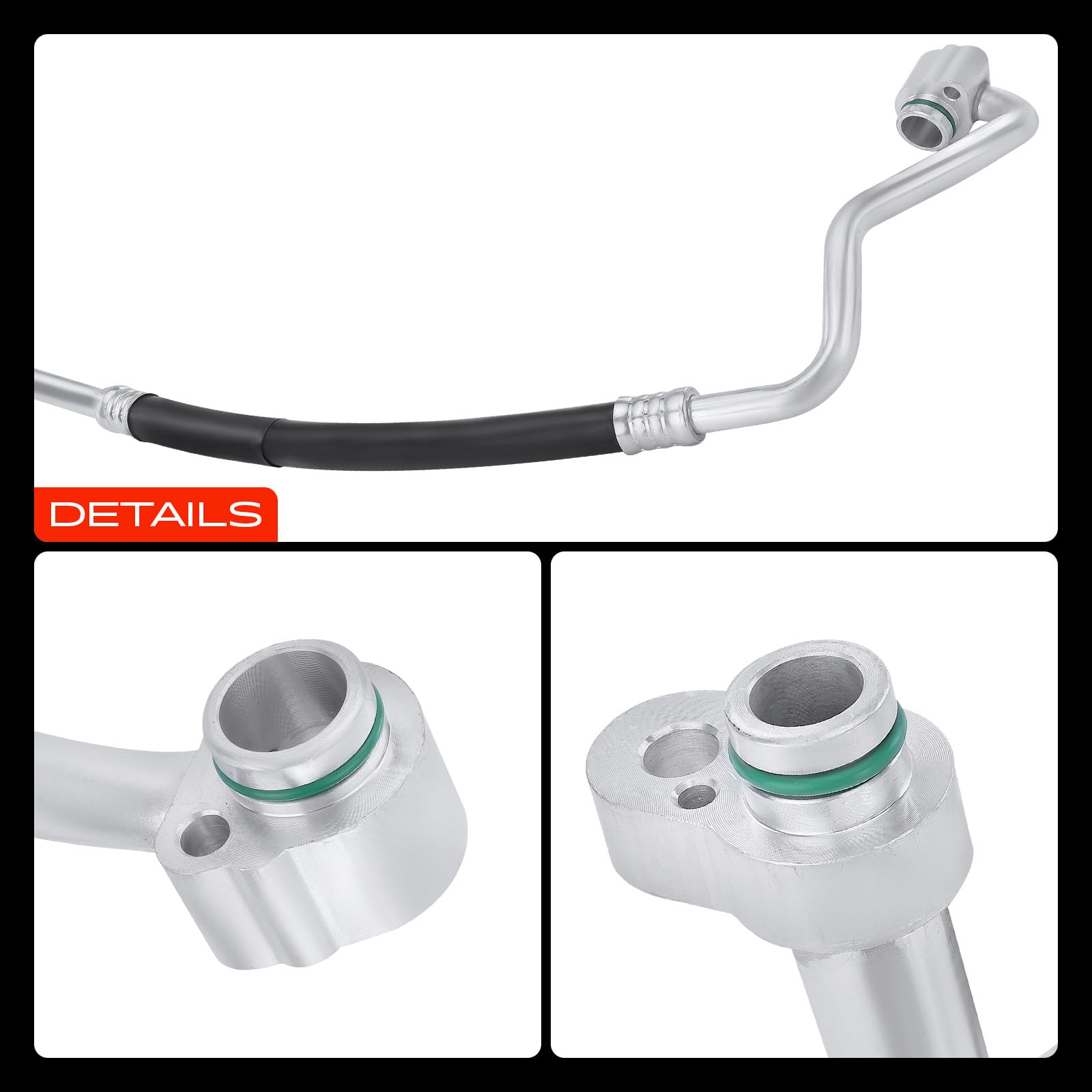 Frankberg Tubo di Carica Refrigerante Compatibile con T.o.u.a.r.e.g 7L6 7L7 7LA 3.0 V6 TDI Q7 4LB 3.0 TDI q.u.a.t.t.r.o Replace# 7L6820744BQ,HA113425C
