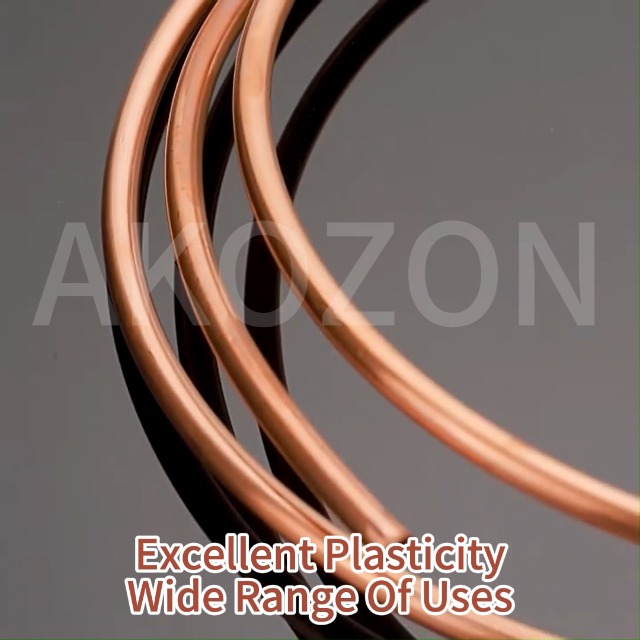 Tube Cuivre 2M OD 3mm ID 2mm - Pour Réfrigération, Électricité Et Bricolage | Haute Conductivité