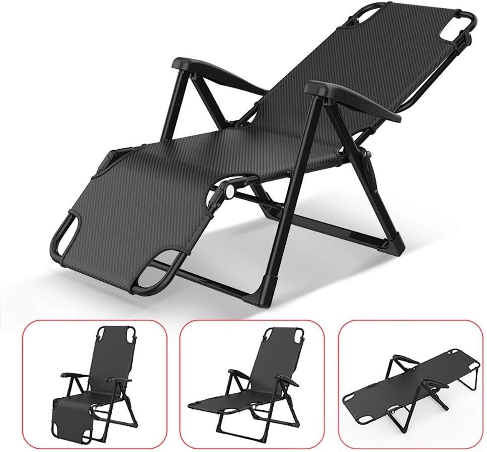 Renovation House Chairs Sun Loungers Folding Zero Gravity Lounge Chair Deck Chairs Patio Adjustable Reclining Garden Outdoor Patio Sun Bed Recliner Lla1522ty