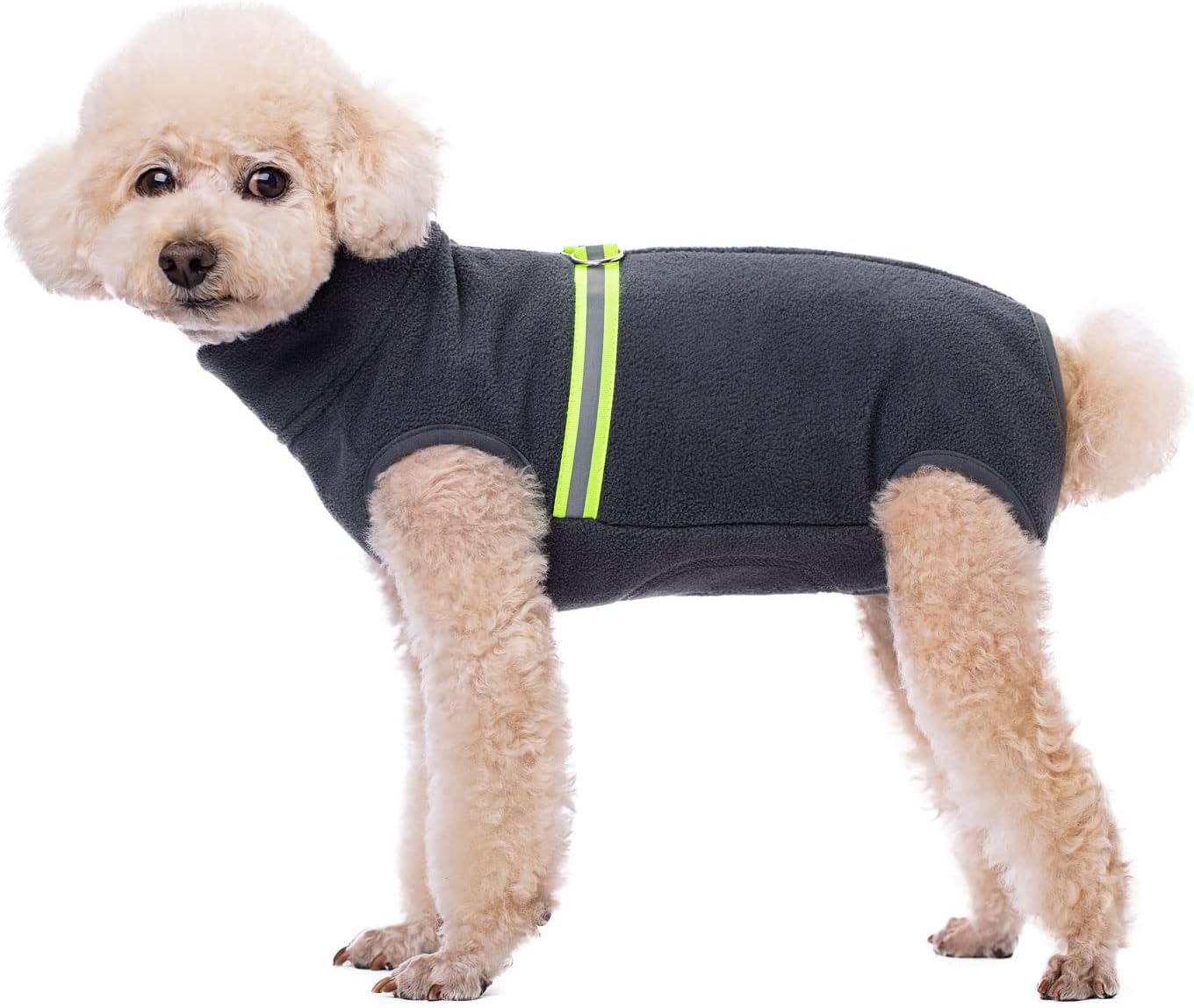 BT Bear Cosy Polar Fleece Coat for Dogs, Full body Jacket, Dogs Onesie