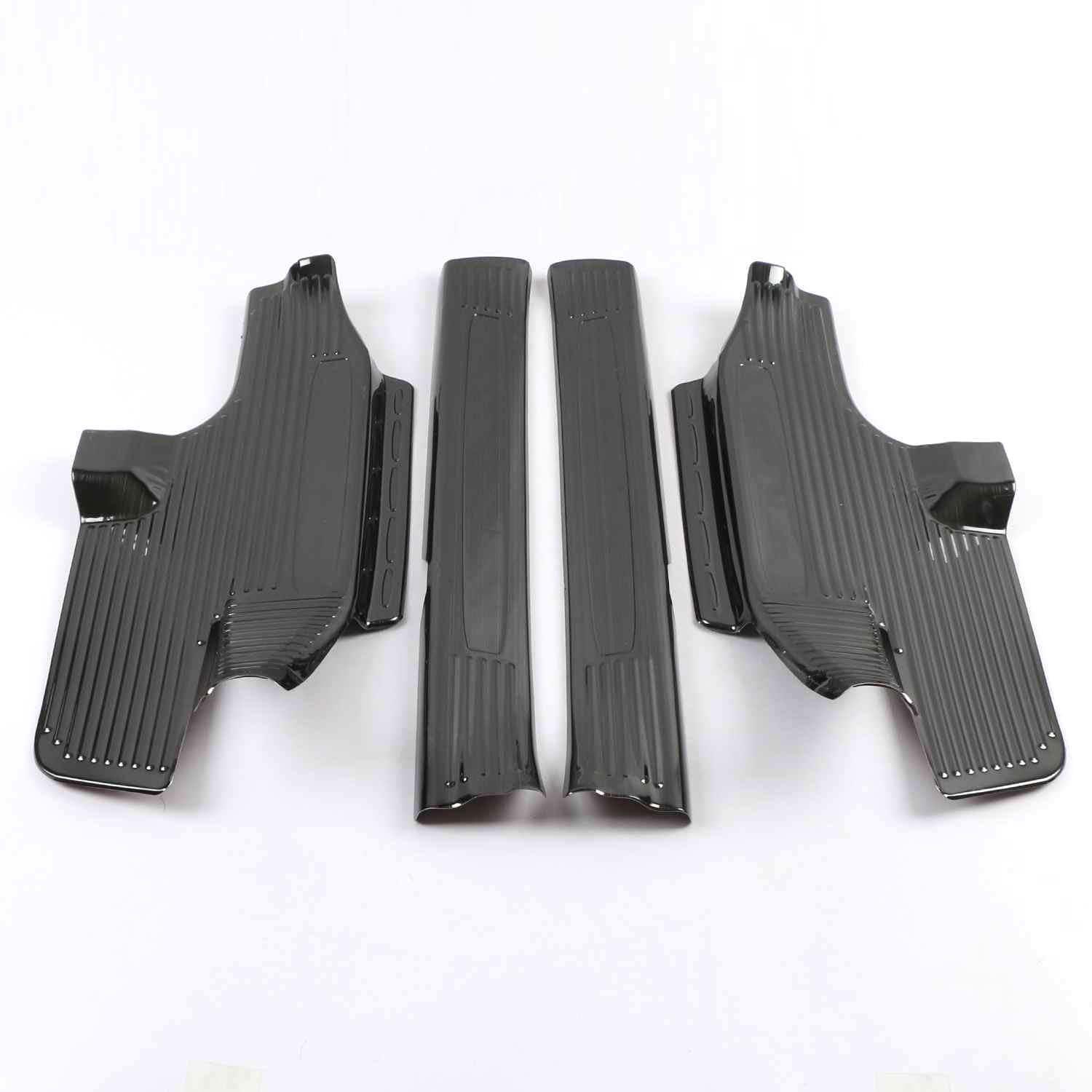 Car Accessories Inner Door Sill Protector Cover Compatible with Toyota Highlander 2015-2018 Door Entry Guard Plate Sticker Stainless — view 7