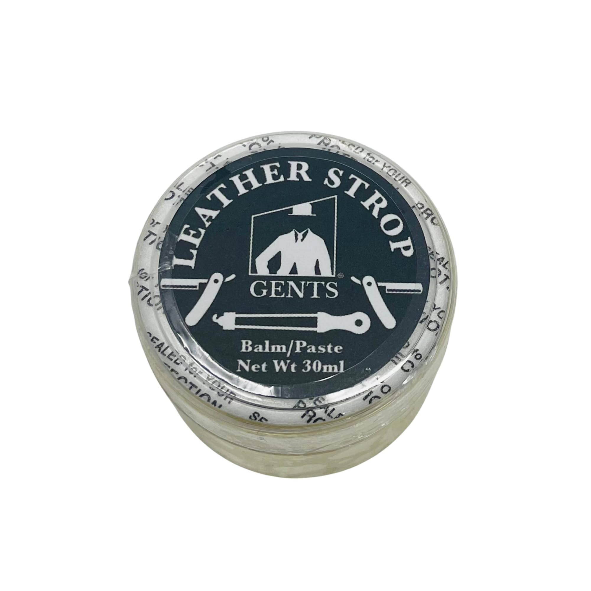 G.B.S Leather Strop Conditioning Paste – 30ml Leather Balm for Razor Strops – Softens, Protects & Restores Leather – Maintain Straight Razor Strops, Belts & Leather Tools