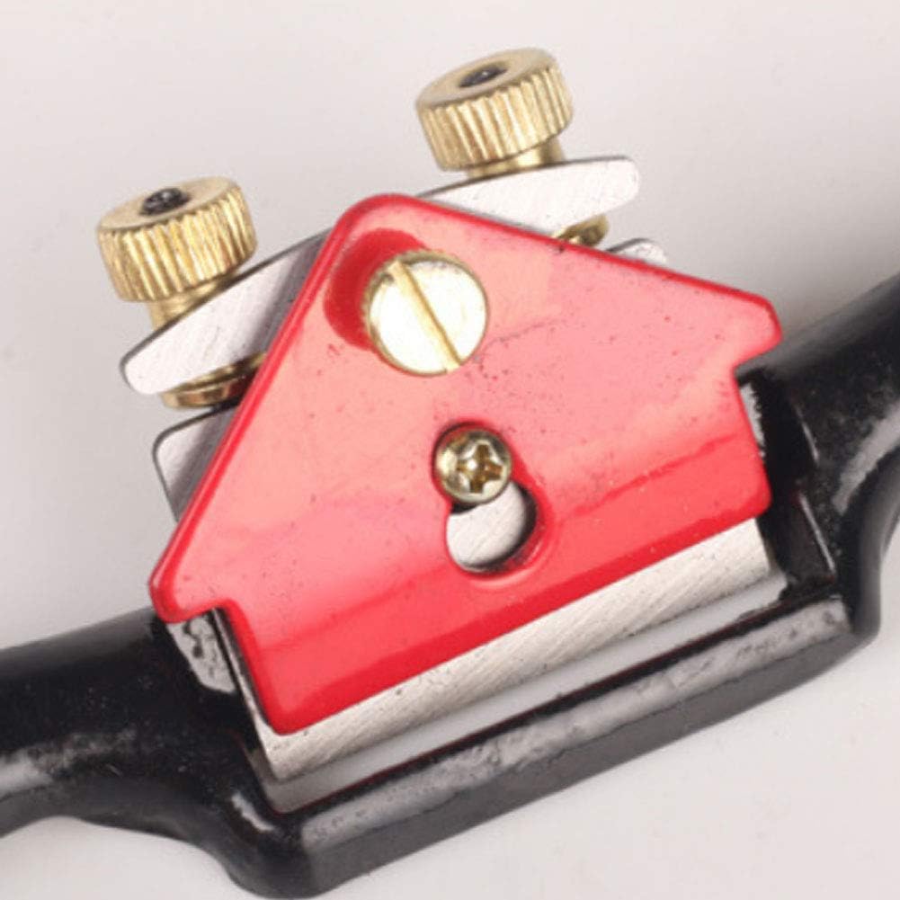 Accessbuy 10‘’ Adjustable SpokeShave Hand Tool With Flat Base and Metal Blade for Wood Craft Hand Plane woodworking