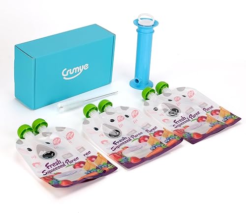 Nuevo fabricante de bolsas de alimentos para bebés, bolsas reutilizables con cremallera para niños pequeños, sin BPA, puré de frutas recargable,