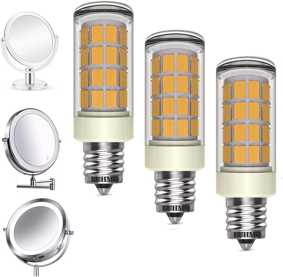 LED Bulbs 3 Pack Makeup Mirror Bulb Replacement for