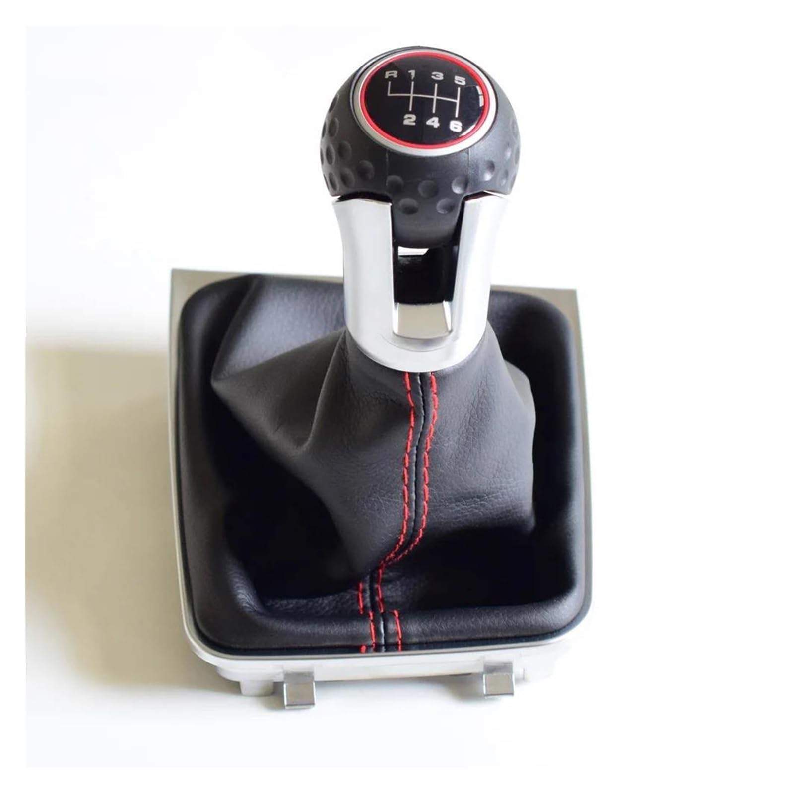 MOCALUX Gear Stick Shift Lever Knob for VW for Golf 7 A7 MK7 for GTI for GTD 2013-2018 6 Speed Gear Stick Level Shift Knob Modification Parts