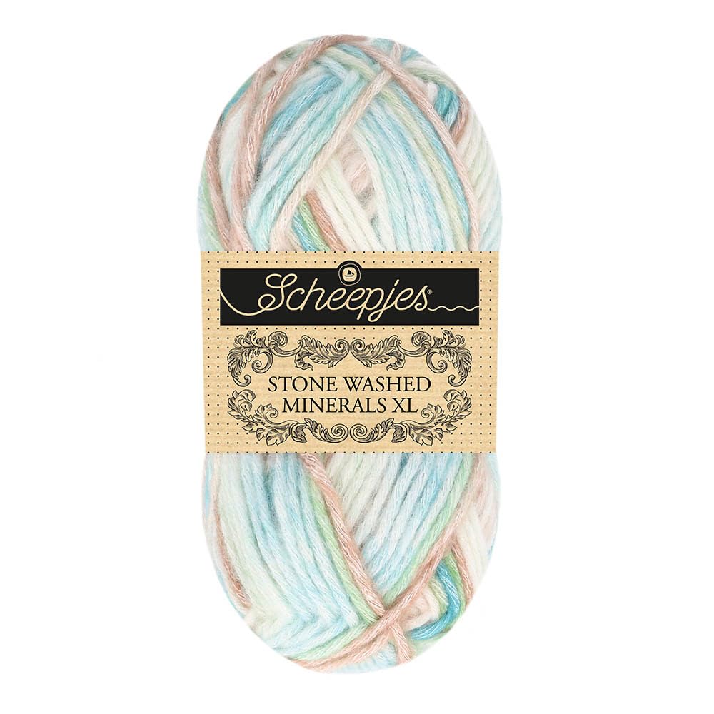 Scheepjes - Scheepjes Stone Washed XL Minerals 901 Agate Aria (75m) Soft Yarn - 1x50g