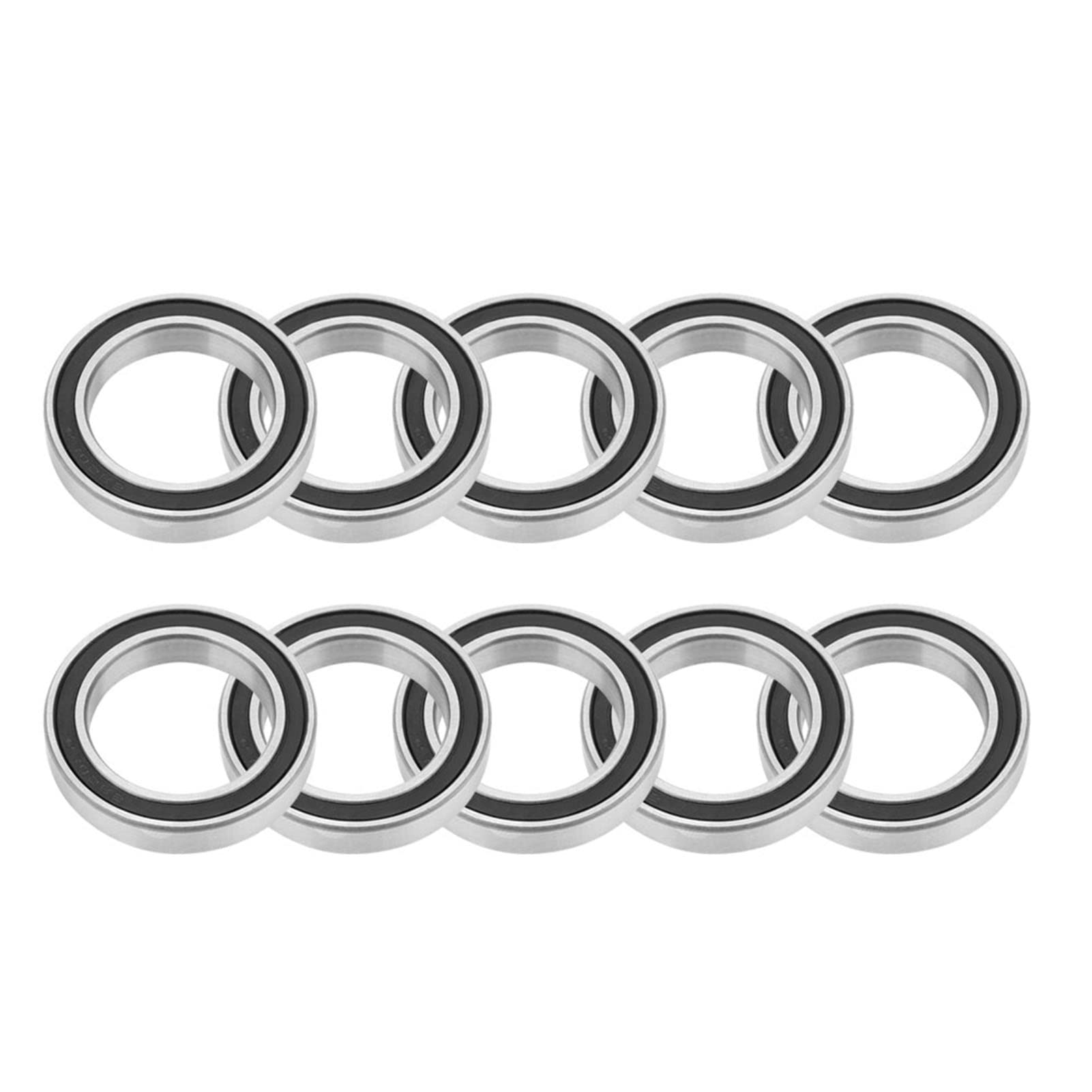 10x Rillenkugellager 6805-2RS – 25x37x7 Mm, Gummi Gedichtet, Chromstahl, Hochgeschwindigkeit, Für Motoren & Hobby