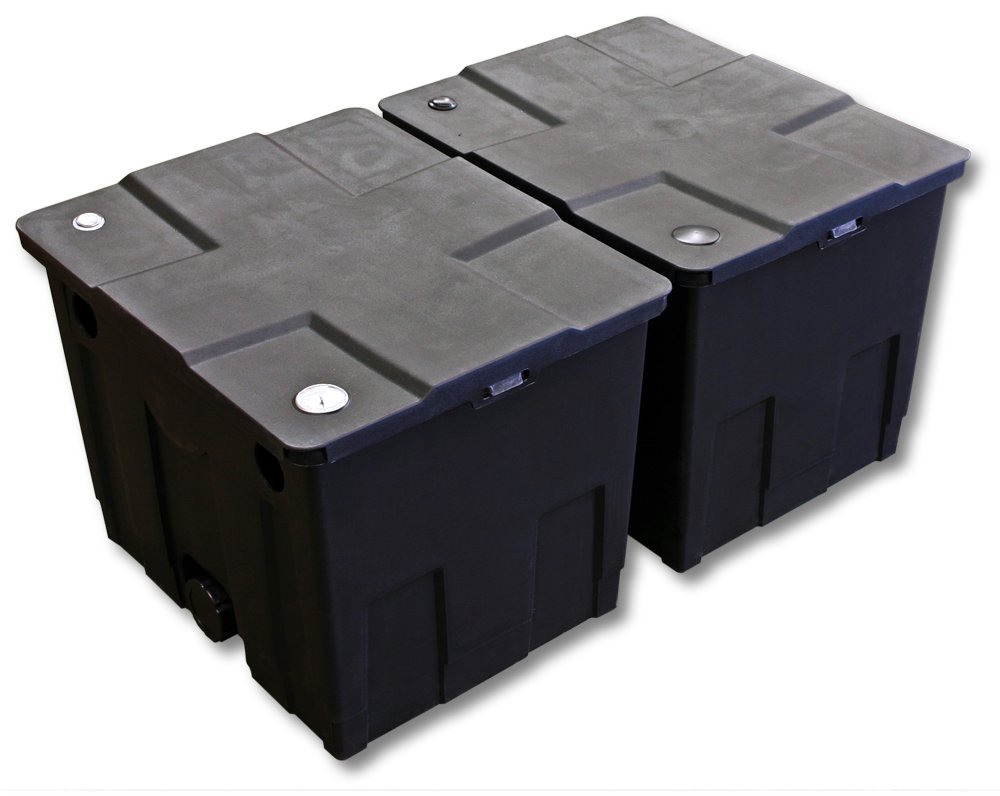 SunSun set per laghetti filtro a 2 camere 60000l chiarificatore UVC serie 3 da 24W tubo 5m