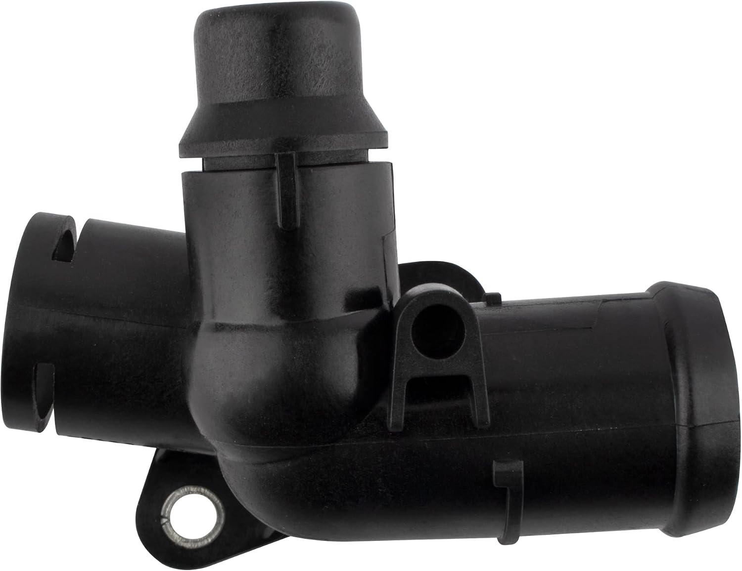 BOXI 902-5993 Engine Coolant Water Outlet Fits for Audi A4 2.0L L4 2005 2006 2007 2008 / for Audi A4 Quattro 2.0L L4 2005 2006 2007 2008 / Replaces 06D121132C 06D121132A