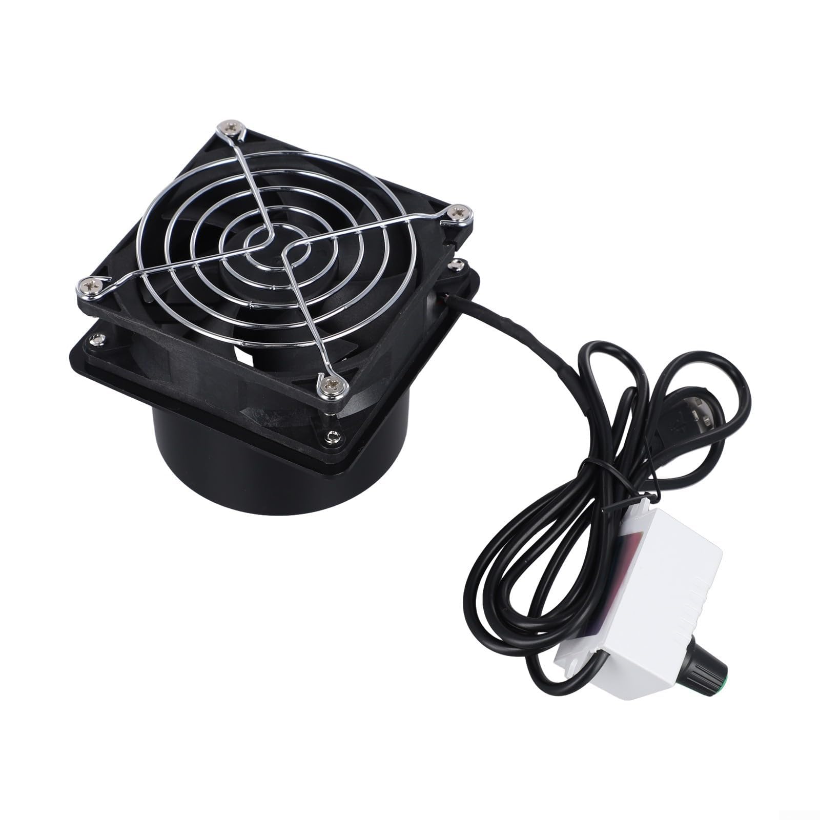 USB Adjustable Speed Fume Extractor Fan with Duct for Soldering Welding Workshop Kitchen Bathroom Exhaust(only fan)