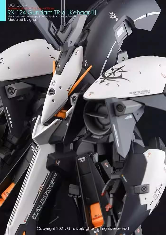 Amazon | RX-124 TR-6 キハールII用水転写式デカール 1/144スケール HG