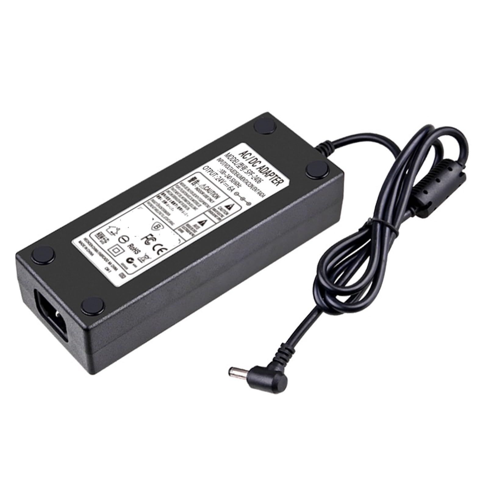 Transformateur 220V 24V 144W à découpage avec cordon secteur EU - 2