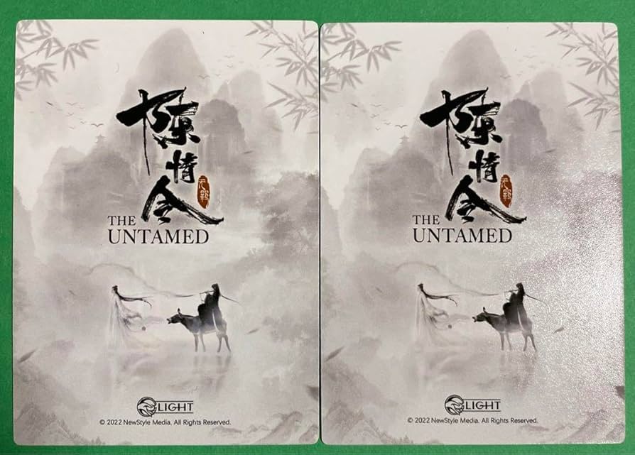 陳情令6周年記念 公式トレカ和鳴 非売品特典セット 非売品 】陳情令 ☆ 公式配布・特典（クリアカード）2種セット