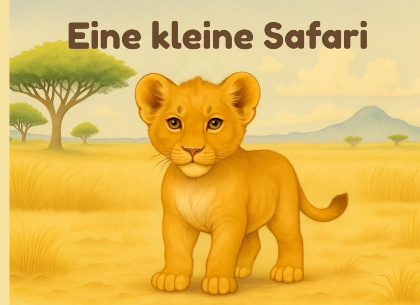 Eine kleine Safari: Ein liebevoll gestaltetes Tierbuch zum Vorlesen – Afrikas Tiere entdecken für Kinder ab 3 Jahren