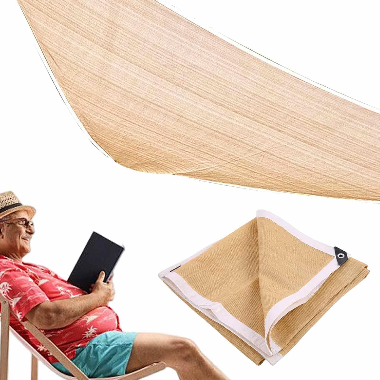 Voile d'ombrage anti-UV pour ombrager la piscine et protéger la terrasse du soleil