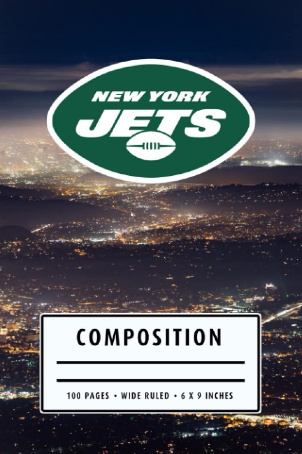 New Year Weekly Timesheet Record Composition: New York Jets Notebook - To My Football Son , To My Football Dad - Thankgiving Gift Ideas Type #24