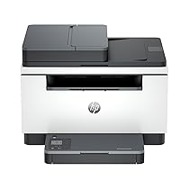 HP LaserJet M235sdw 8J9K7F, Stampante Multifunzione A4, Stampa Fronte e Retro Automatica in Bianco e Nero, 27 ppm, WiFi, Ethernet, USB, ADF, Smart, No Fax, Schermo LCD a icone, Grigia