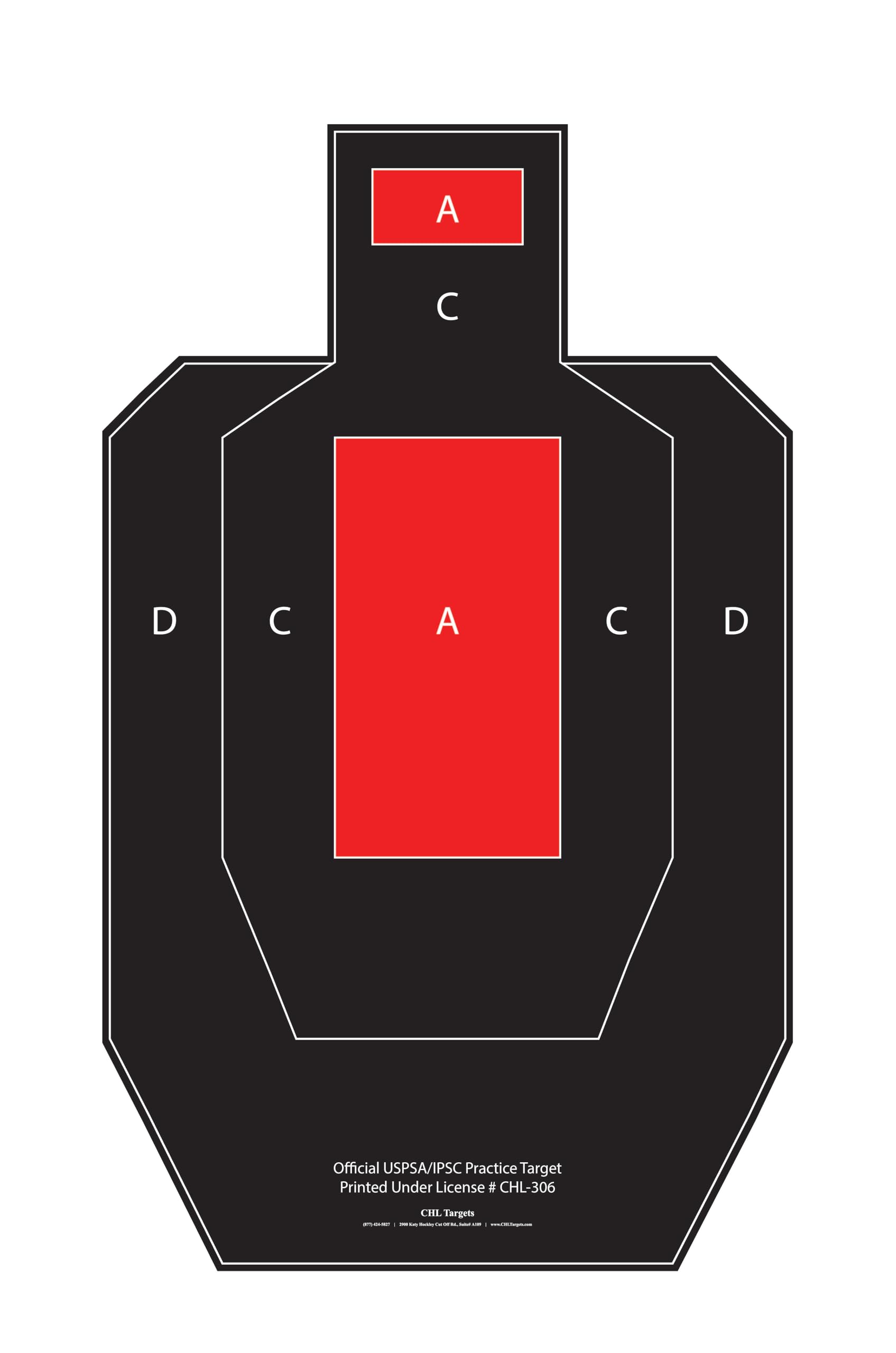 Snapklik.com : CHLTargets.com USPSA Paper Shooting Targets Competition ...