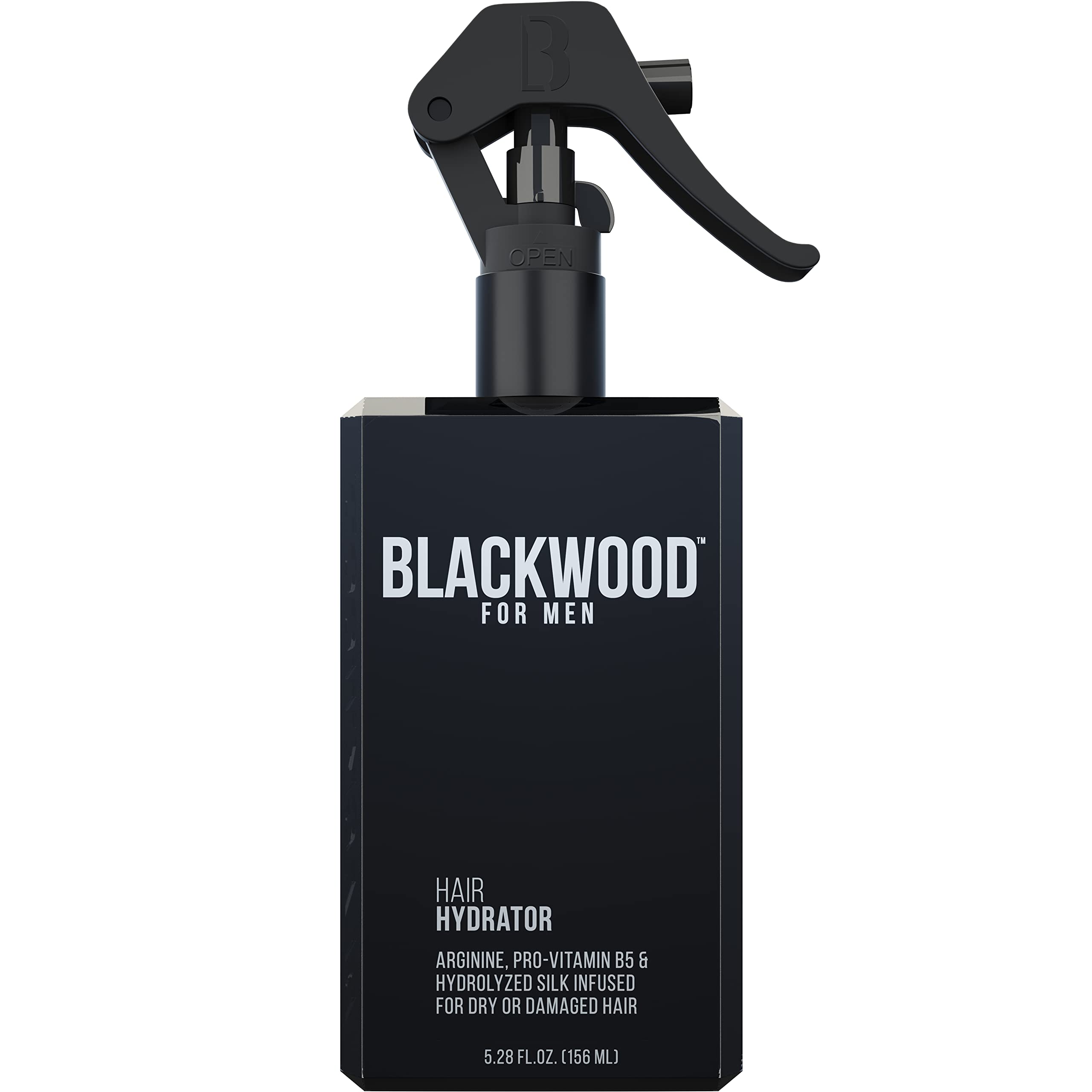 Blackwood Mens Natural Hair Repair Conditioner w/Pump, Sulfate-Free | Leave-In Conditioner for After Shower Styling