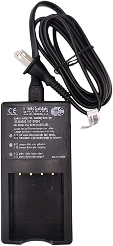 LITKEQ Cargador de batería AC 100 V  220 V QA108600 QD108300, cargador de batería HBC D-74564 para HBC 3.6V BA223030 BA223000 BA2230_ Batería