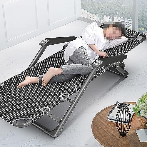 Chaise longue extra large avec rembourrage haut de gamme pour cour extérieure