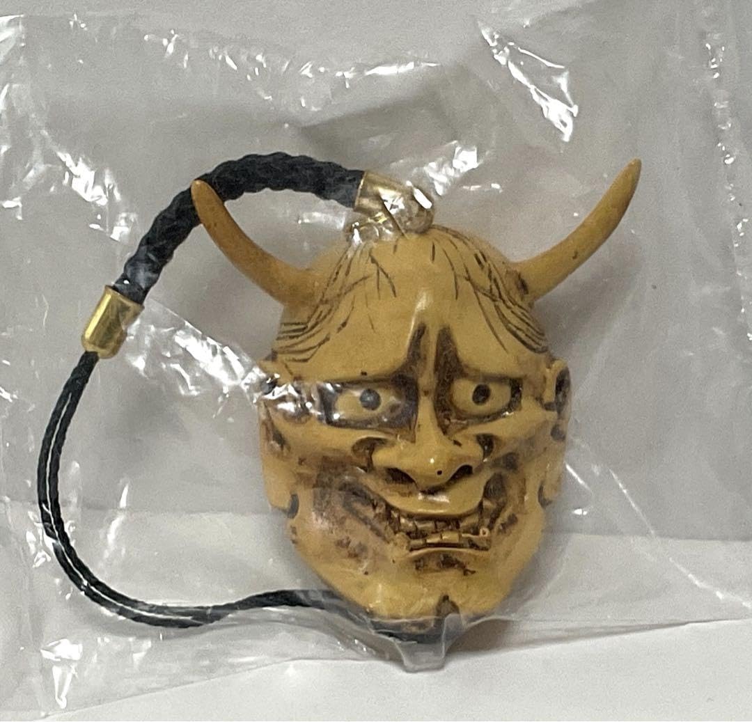Amazon.co.jp: 海洋堂 カプセルQミュージアム 魔除の仮面 能面根付 2個
