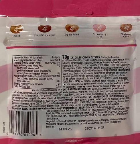 Jelly Belly Mix - 20 Flavours Mix mit den beliebtesten Sorten, American Classics, Donut Shoppe - Jelly Beans (3 x 70g)
