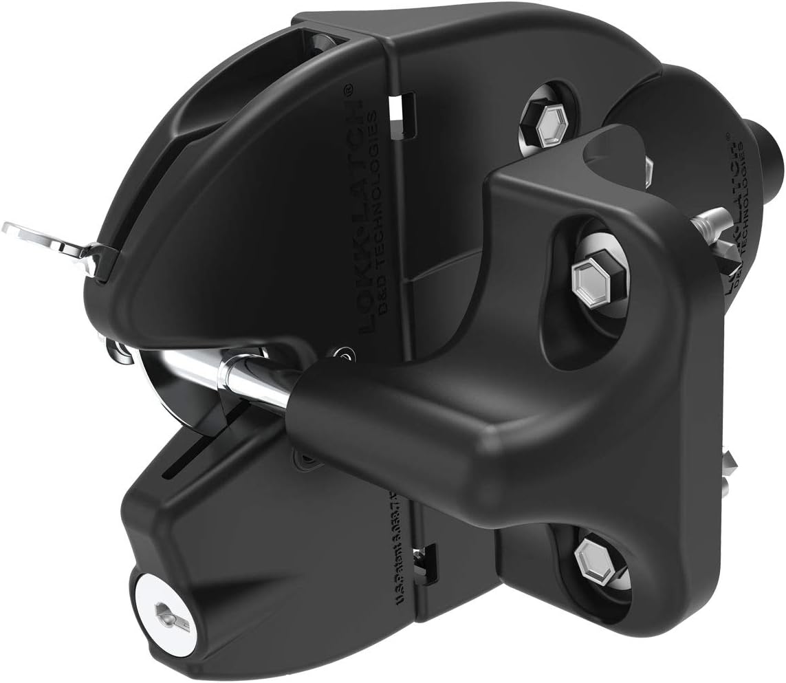 Litensh Loquet De Verrouillage Cadenas à Clé Pour Porte Tiroir Placard