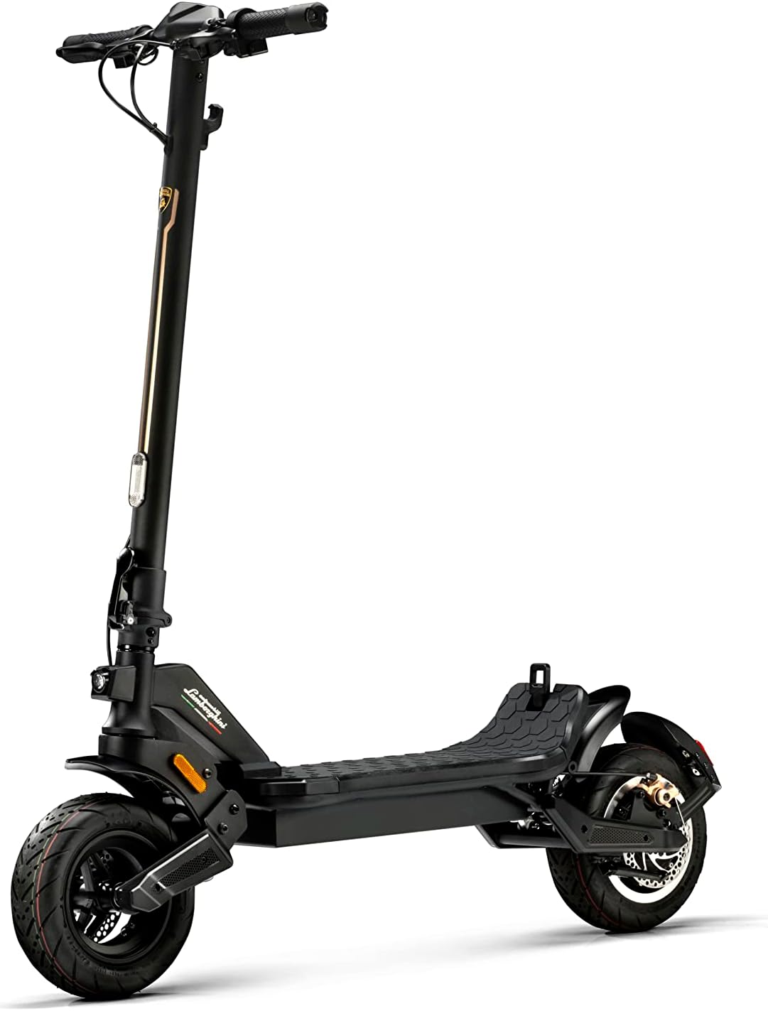 Electric Scooter Folded View
