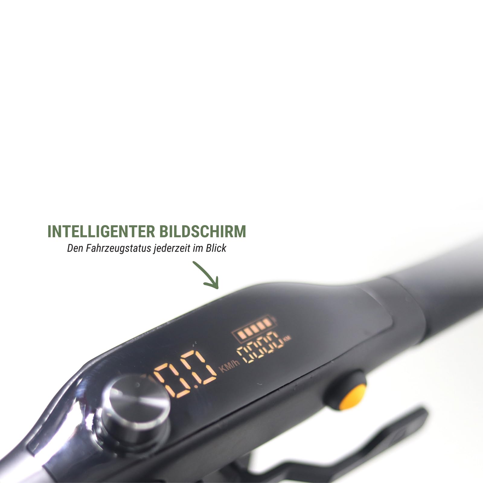 Prophete SM4 - Patinete eléctrico compacto de 4 ruedas con motor de 250 W, 2 baterías de iones de litio de 24 V/6 Ah, alcance de hasta 20 km, luz LED, neumáticos de goma de poliuretano, carga de 120