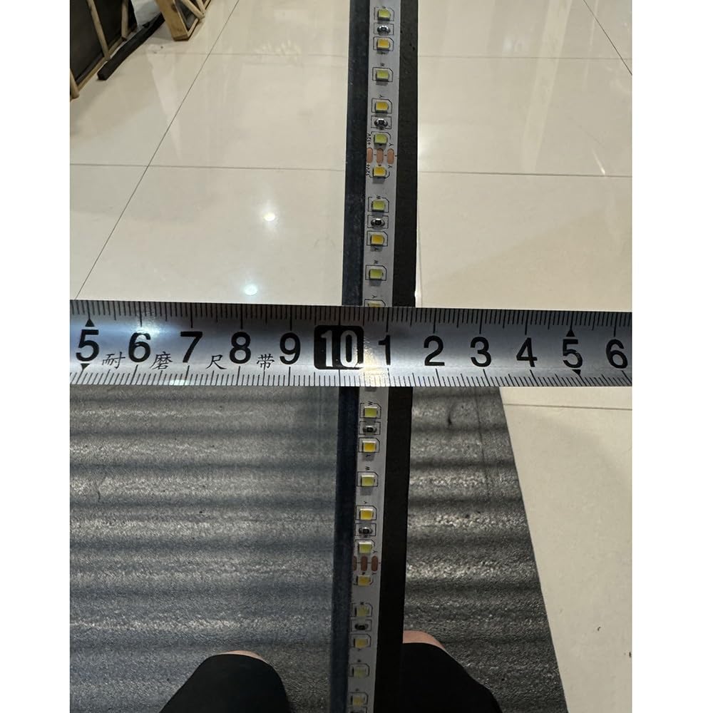40in/100 CM Led Espejo de Vanidad, Sin Marco Espejo de Baño de Pared 3 Color Regulable, Semicircular Espejo Inteligente Antivaho con Botón Táctil per Dormitorio, Maquillaje(Left Under Cut,70c