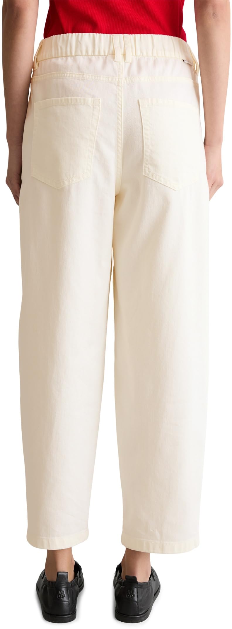 Marc OߴPolo Denim Damen Barrel-Hose mit Stretch-Anteil Cropped