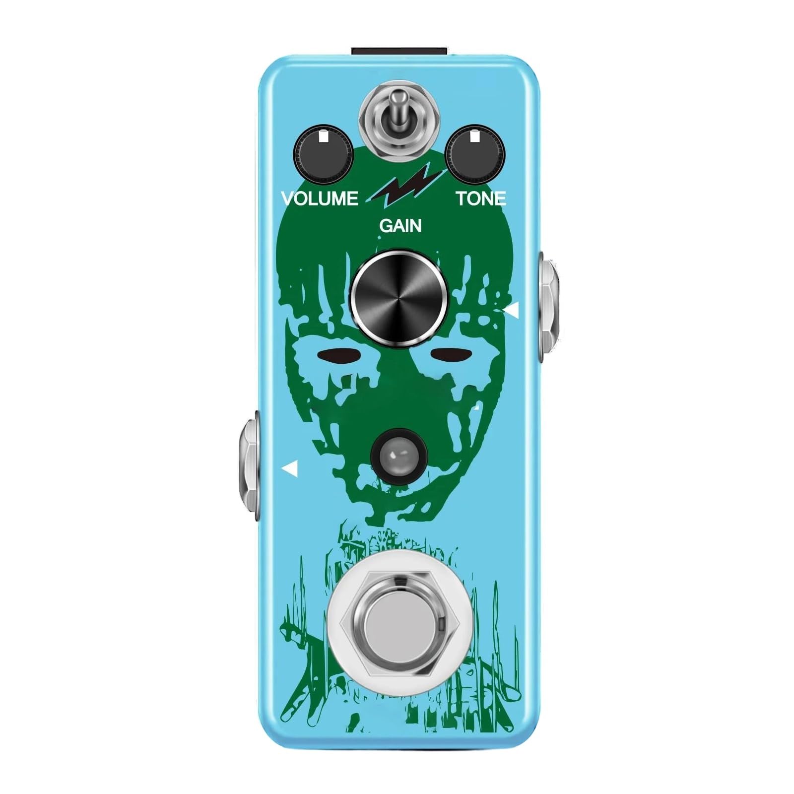 Profesjonalny Tuner Efektów Gitarowych Overdrive Delay Edge Metalowe Akcesoria Do Instrumentów(6)