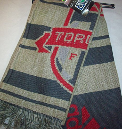 Toronto FC reversible Knit Schal mit Fransen von Adidas