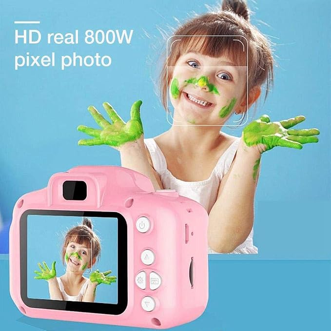 Cámara digital mini infantil con pantalla HD 2 pulgadas miniatura 4