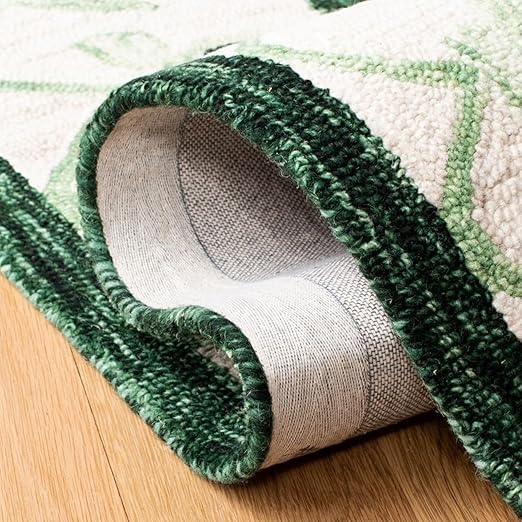 Image of OLEFIN Handmade Thick Woolen Anti Slip Carpet and Rugs for Living Room Bedroom Hall Dinning Room Kids Room