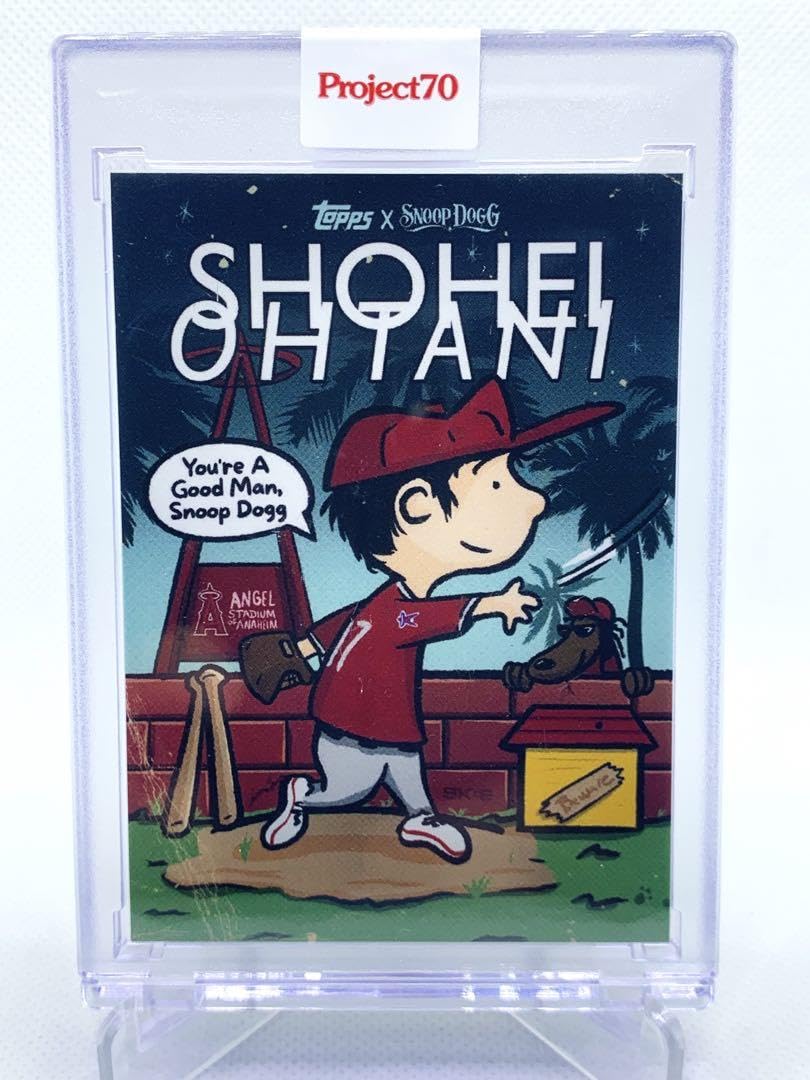 Amazon.co.jp: 2022 Topps Project 大谷翔平 オンライン スヌープ 